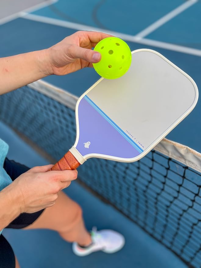 ERNIE Retro Pickleball Paddle - T700 Carbon Fiber - Essential Series - Cute & Aesthetic - Women's & Men's