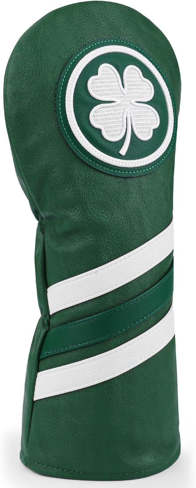 Headcovers, Leather Golf Club Covers, 1pc or 3pcs Set Lucky Clover Driver Headcover, 3 Wood Head Cover, Hybrid Rescue UT Headcover, Classic Golf Accessories