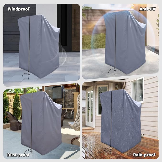 XYZCTEM Treadmill Cover - Dustproof Waterproof Folding Treadmill Cover for Indoor Outdoor Use