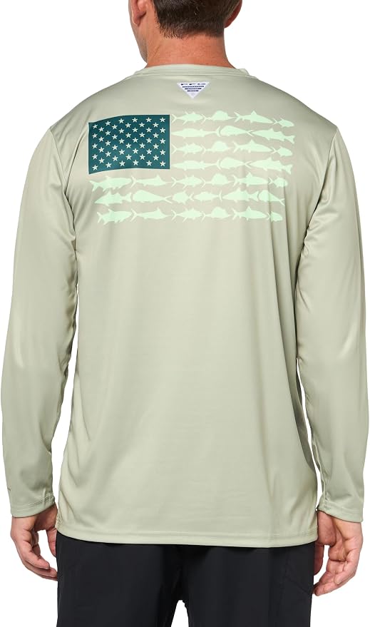 Columbia Terminal Tackle PFG Fish Flag Long Sleeve