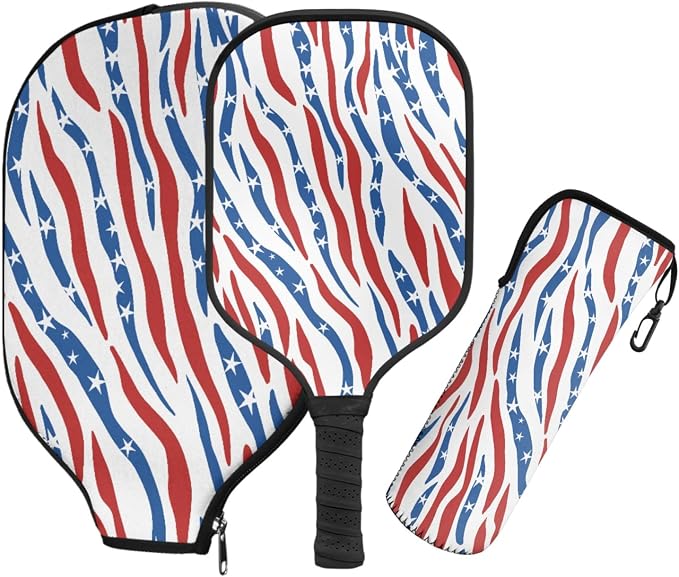 Pickleball Paddles Set 3PCS Pickleball Paddle Case Pickleball Racket Pickleball Bag Ideal for Beginners Gifts