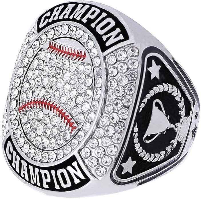 Baseball Championship Ring Trophy Award Gift Tournament Champions or Finalists Champion Ring