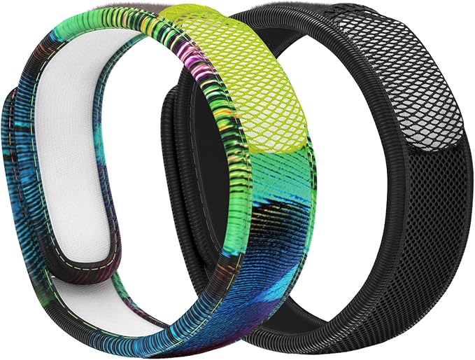 PARA'KITO Bonus Pack - 2 Wristbands & 2 Refills (Black & Peacock)