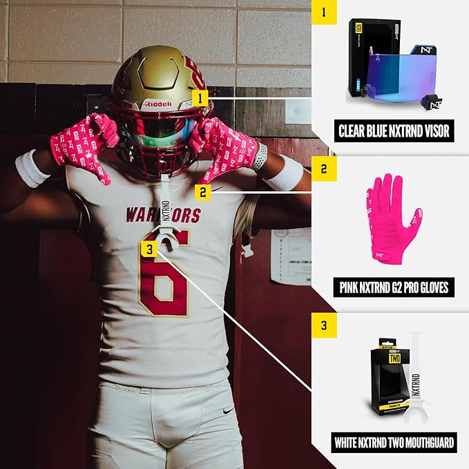 Nxtrnd G2 Pro Football Gloves, Men's Ultra Sticky Elite Receiver Gloves
