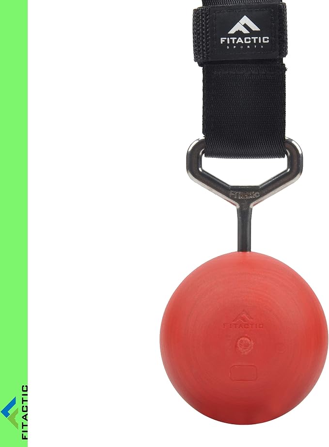 Rock Climbing Solid Training Cannonball Bomb Power Pull Up Ball Hold Grips for Straps for Finger, Forearm, Biceps, Back Muscles