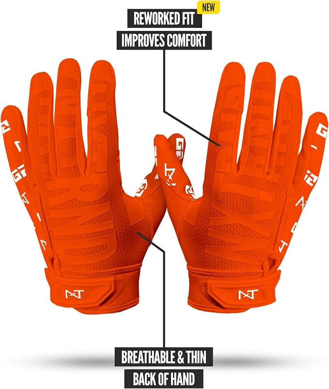 Nxtrnd G2 Pro Football Gloves, Men's Ultra Sticky Elite Receiver Gloves