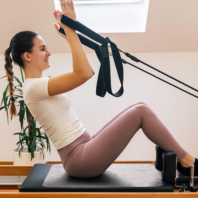 Pilates Reformer Mat-Fits Aeropilates, Allegro, Balanced Body, Merrithew Machines – Clean and Non Slip