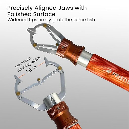 Pristis Specific Fishing Tools Combination, Fishing Hanging Scale & Metal Fishing Grabber, A Neat Option for Angler