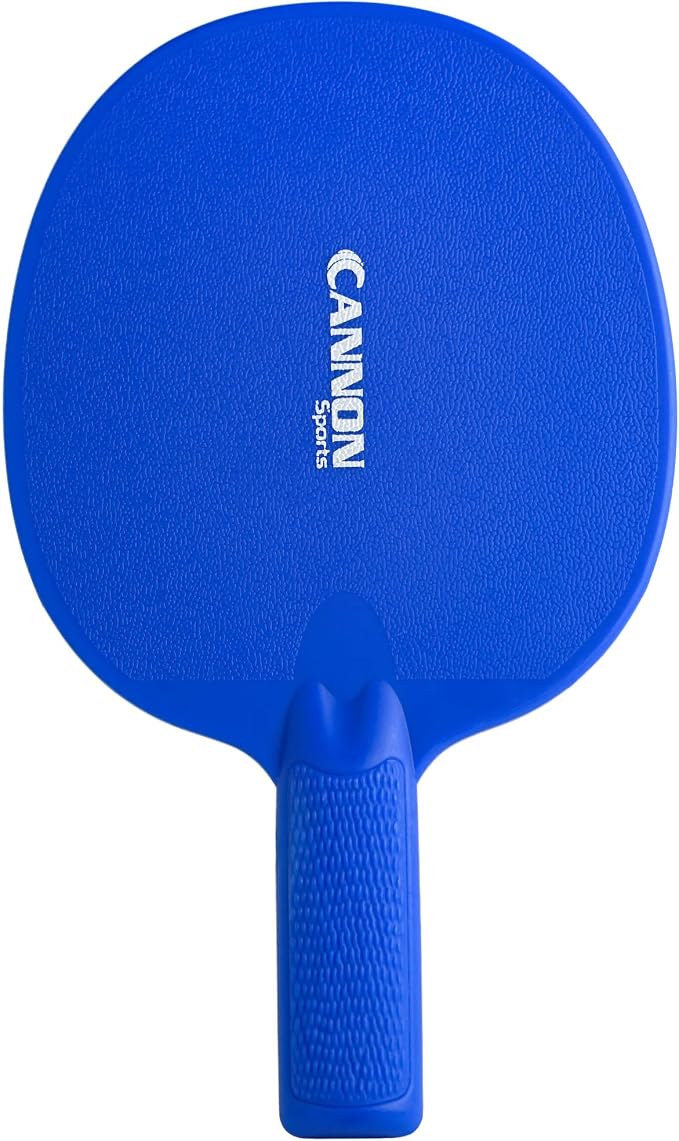 Cannon Sports Unbreakable Table Tennis Paddles - Waterproof & Weather Resistant Table Tennis Rackets for Indoor & Outdoor Use – Textured Easy Grip Handle – Multiple Color Options