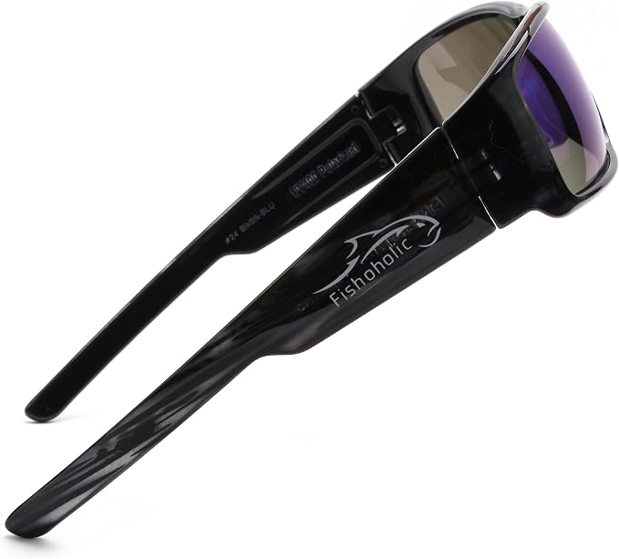 Fishoholic Polarized Fishing Sunglasses UV400 (14 Options) Fishing Gift with Hard Case & Pouch