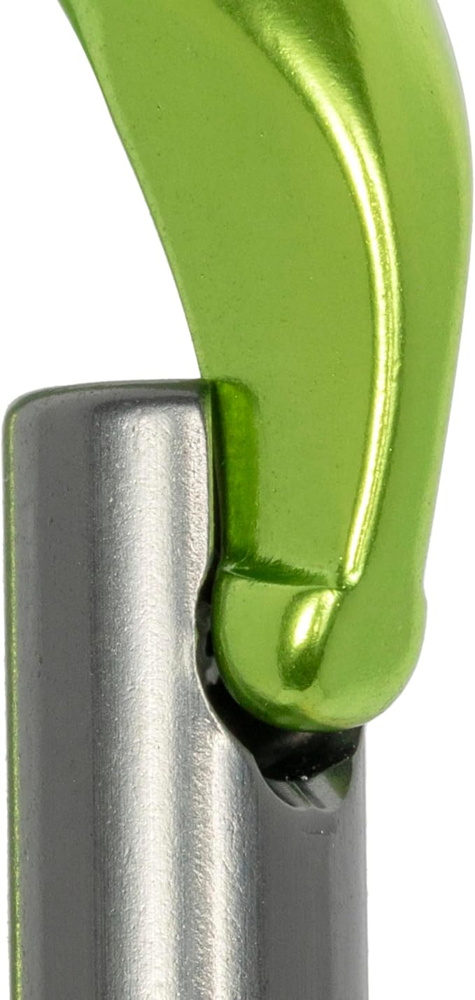 Carabiner Micro 900 Aluminum Straight Gate Keylock 4 kN