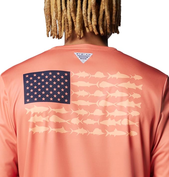 Columbia Terminal Tackle PFG Fish Flag Long Sleeve