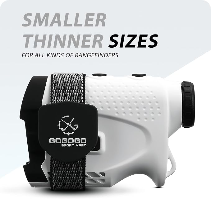 Gogogo Sport Vpro GS24 Laser Rangefinder & Universal Adjustable Magnetic Holder Mount Strap
