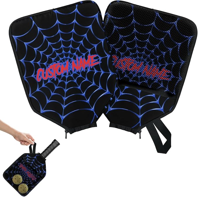 Personalized Pickleball Paddle Cover, Robust & Waterproof Custom Pickleball Paddle Case for Ultimate Protection