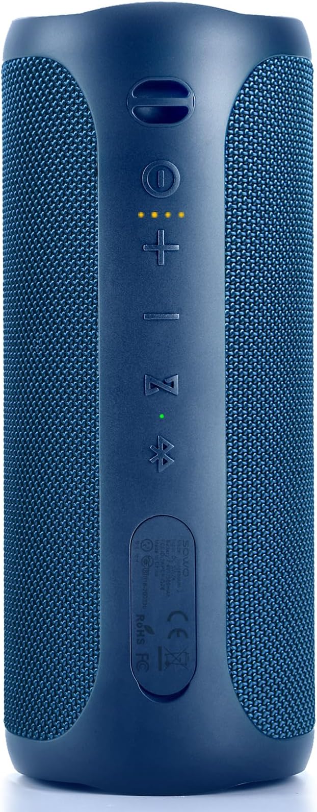 SOWO Wireless Bluetooth Speaker, Portable and Loud with Built-in Subwoofer | Extra Bass, Stereo Sound, IP67 Waterproof and Dustproof, Colorful Lights for Party, Outdoor, Camping - Blue