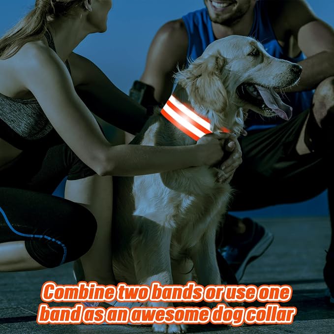 150 Pieces Reflective Arm Bands for Night Walking Ankle Band for Runners Reflective Wrist Band Cycling Running Gear Reflector High Visibility Tape Straps