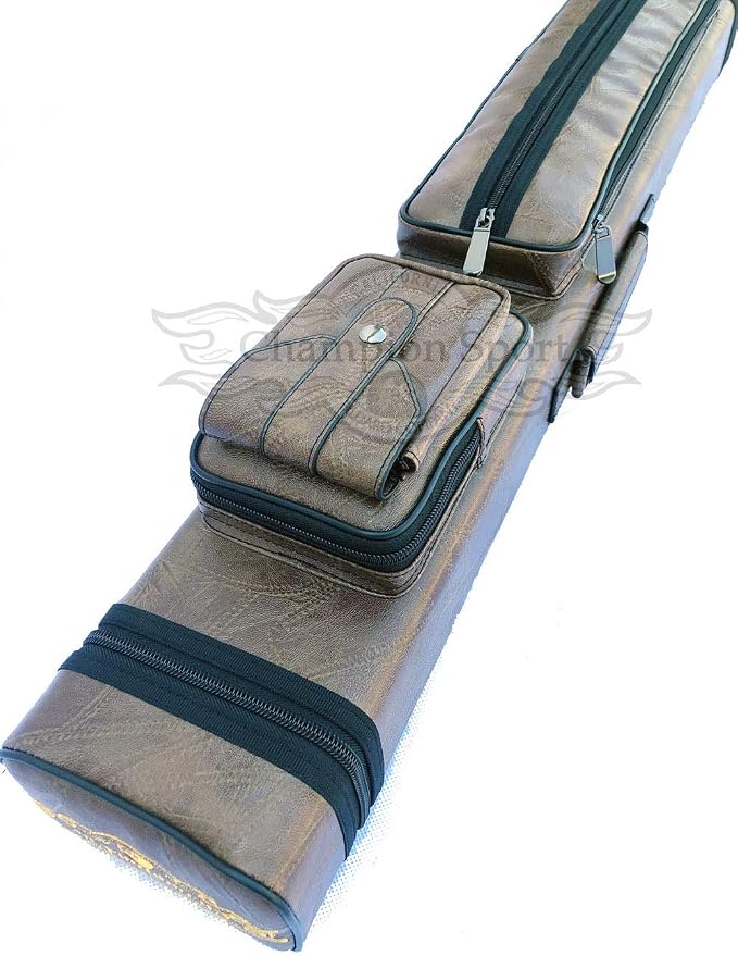 Gator 2020 New Champion Instroke Leather Cue Cases 4x6 Holds 4 Butts and 6 shafts Pool cue