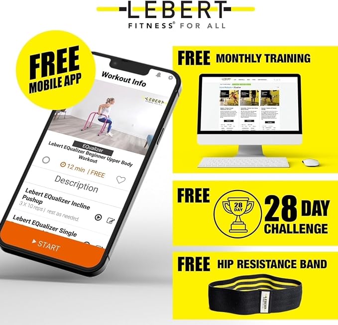 Lebert EQualizer Total Body Strengthener – Dip Station - Standard & XL