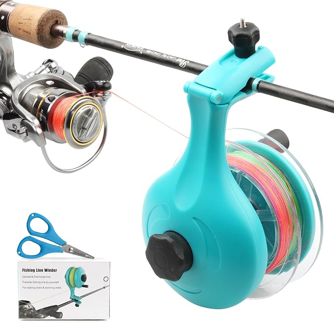Fishing Line Spooler for Spinning Cast Reels Spooling Station Spools Holder Winder Machine Accessories