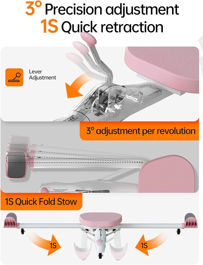 Split Machine, Leg Stretcher Machine to Improve Flexibility and Quality of Stretching, Equipment Suitable for Ballet, Cheerleading Dance, Gymnastics and Other Sports
