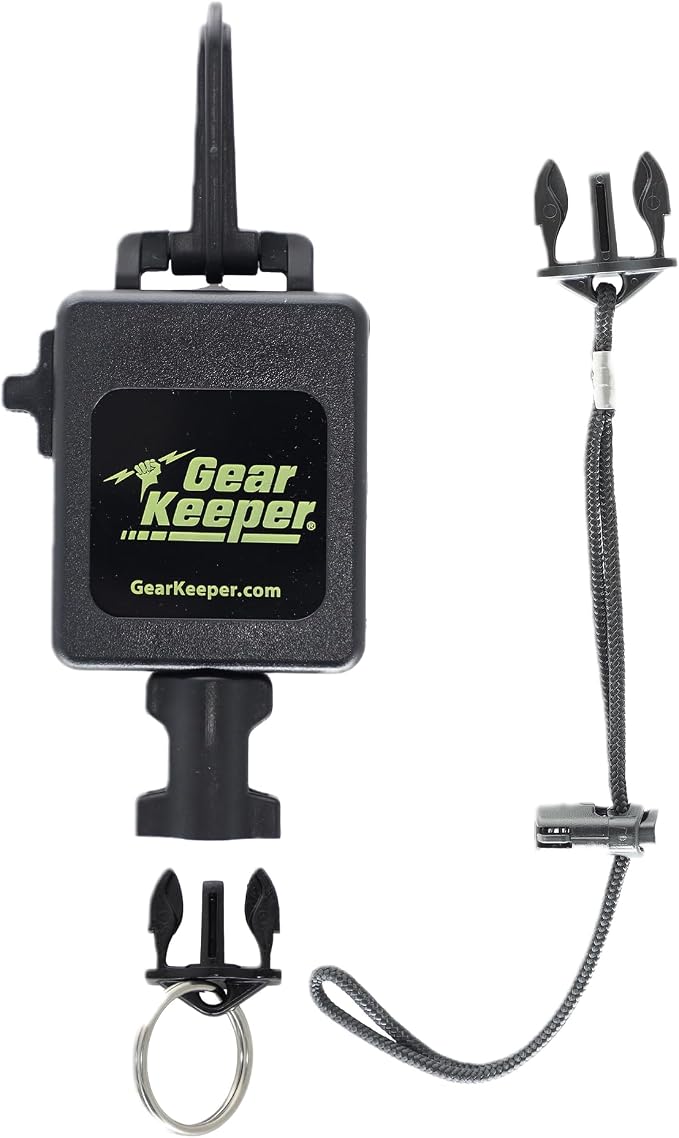 Gear Keeper Scuba Retractable Lanyard for Dive Console & Depth Gauge - Keeps Scuba Gear Secure & Accessible - Made in USA