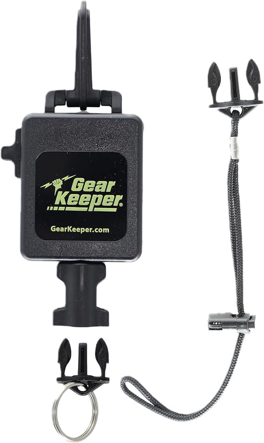 Gear Keeper Scuba Retractable Lanyard for Dive Console & Depth Gauge - Keeps Scuba Gear Secure & Accessible - Made in USA