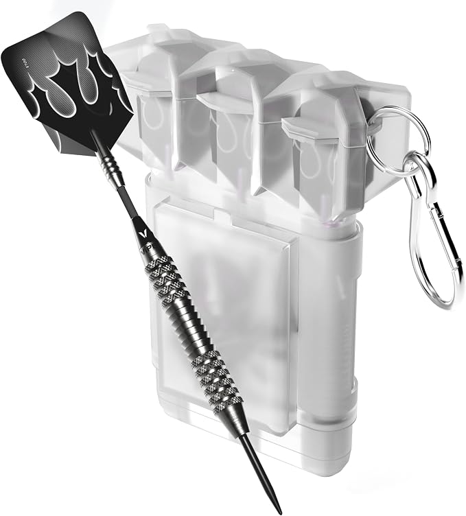 Viper Shot King Soft Tip Darts, 80% Tungsten 20 Grams, Professional Darts Plastic Tip Dart Set for Electronic Dartboard, Includes Nomad Case and Dart Accessories
