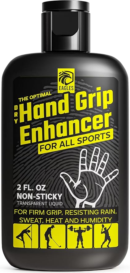 EAGLES Dry Hand Grip Enhancer, 1, 2 or 3 Pack Non-Sticky Anti-Slip Solution for Pole Dancing, Sweaty Hands Dry Grip for Football Tennis Golf Gymnastics Gaming Weightlifting Pole Fitness
