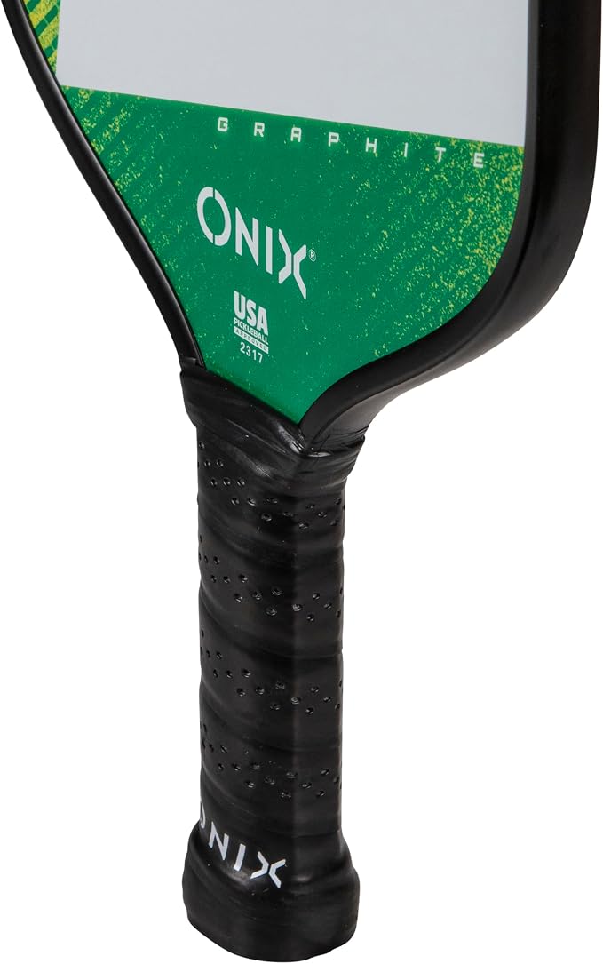 Onix Graphite MOD Z5 Carbon Fiber Pickleball Paddle with Wide-Body Shape. Honeycomb Core, Graphite Face & Cushion Comfort Pickleball Paddle Grip