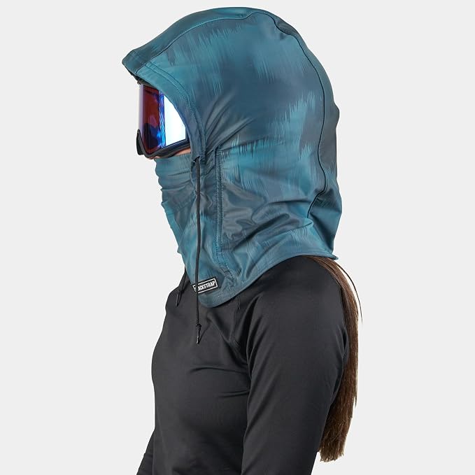 BLACKSTRAP Overhood Therma Dual Layer Adjustable Balaclava Ski Mask, Over or Under Helmet, Adult Unisex