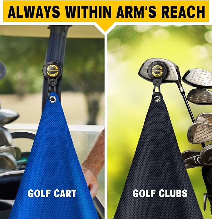 Magnetic Golf Clip and Magnetic Alignment Rods