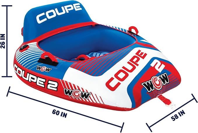 Wow Coupe Cockpit Inflatable Boat Towable Tube