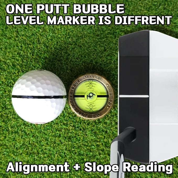 BIRDIE79 Golf Accessories Bundle - SlopeMaster ProGreen Reader and Egg Liner with High-Precision Green Reading Aid and Golf Ball Holder - Enhance Putting Accuracy and Reduce Strokes