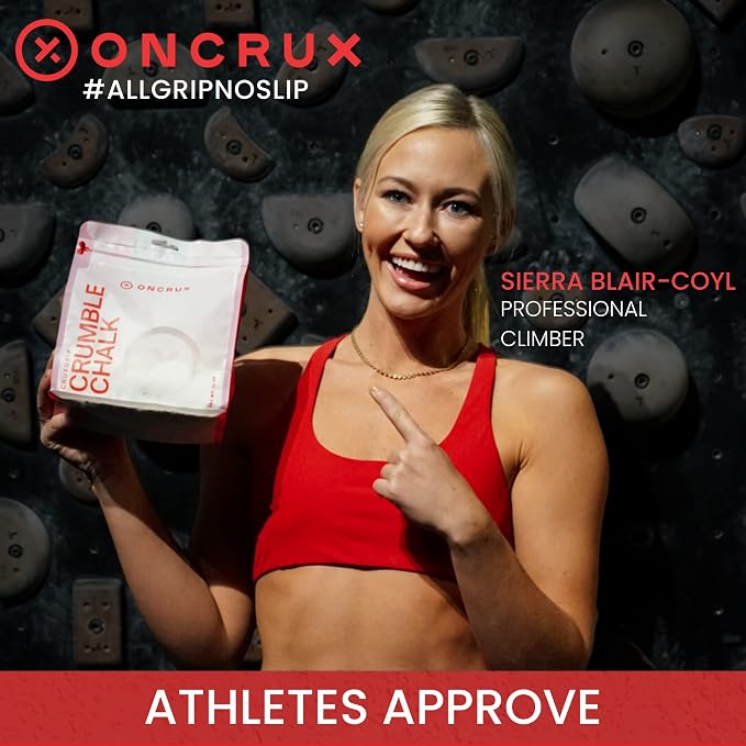 Crumble Chalk - Chunky Rock Climbing Chalk - Professional Hand Chalk for Weightlifting, Crossfit, Powerlifting 11 oz.