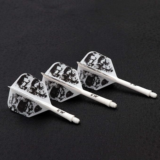 CUESOUL 3 Sets Integrated Dart Shaft and Flights,Dart Shaft Length 21mm/28mm/33mm