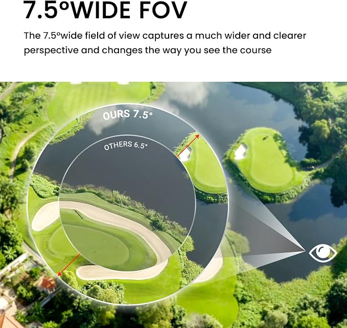 MilESEEY PFS2 Golf Rangefinder with Slope, 1100 Yds Range Finders, ±0.5 Yard Accuracy Laser Rangefinders for Golfing, 450 Yds Flag Pole Locking Vibration, Range Finder Golf Gifts for Men