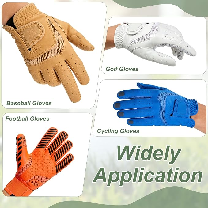 PATIKIL Golf Gloves Stretcher, Plastic Keeper Support Rack Holder Dryer Hanger Frame with Hanging Hooks for Men Women Sports Gloves Maintenance