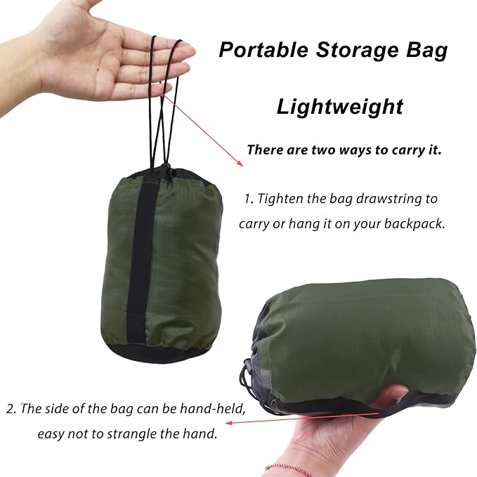 LiXiongBao Mosquito Net Tent,7.2x3.9x3.28 FT Outdoor Mosquito Net for Camping and Hiking with Tent pegs,Bug Net,Bed Net,Mosquito Tent,Bed Tent,Bug Netting for Bed without Sleeping Mat(Green)