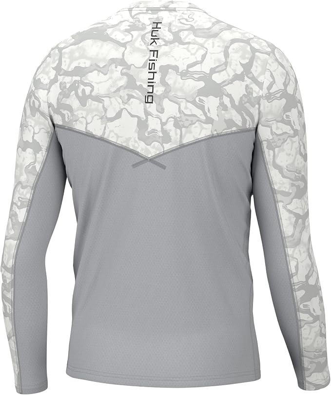 HUK Men's Icon X Long Sleeve Shirt, Performance Fishing Shirt