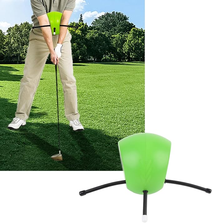 Swing Trainer Aid Practice Ball, Portable Swing Trainer Aid Ball for Golf Swing Posture Training and Coordination