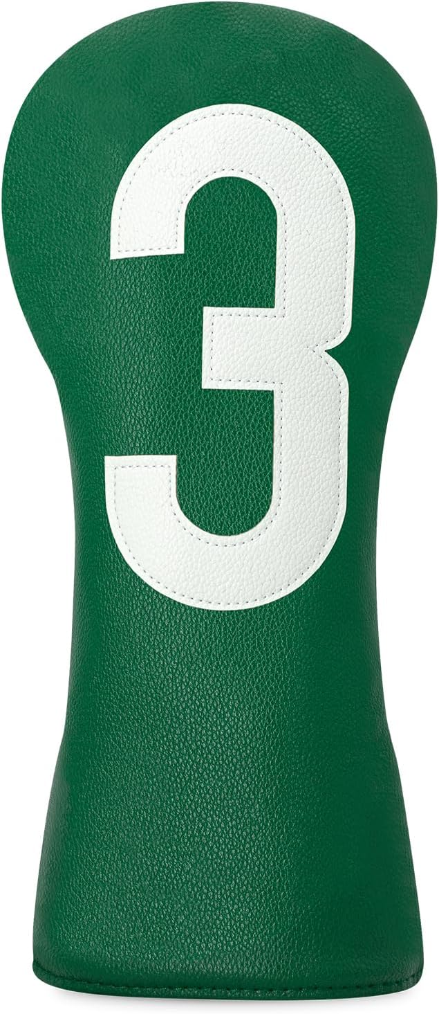 Premium Golf Head Covers - Golf Driver Head Covers, Protects Against Scratches and Damage, Specifically Designed for Fairway Woods.