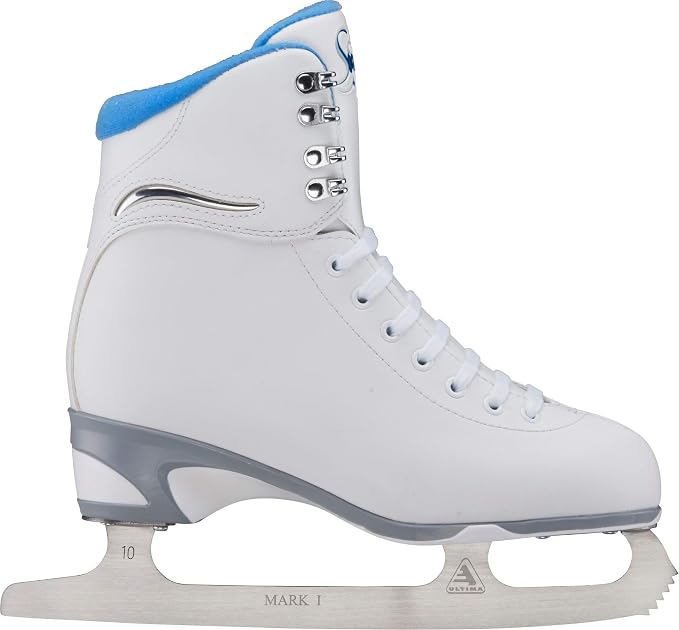 Jackson Ultima Finesse JS180 / JS181 / JS184 Figure Ice Skates for Women and Girls Bundle with Guardog Skate Guards Improved, JUST LAUNCHED 2023
