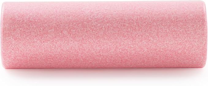 Sunny Health & Fitness High-Density Foam Roller 12" to 36", for Stretching & Muscle Recovery – Black, Blue, Pink