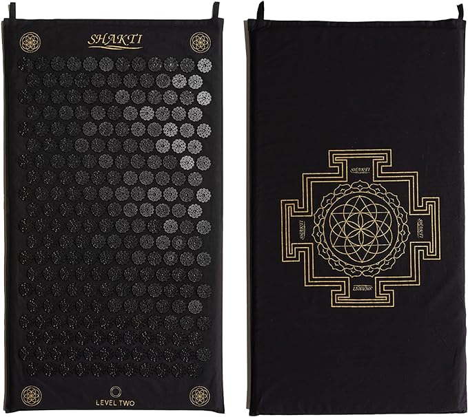 ShaktiMat Acupressure Mat for Relaxation, Massage Muscles, Aid Sleep & Unlock Inner Tension, Similar to Acupuncture, No Needles Required