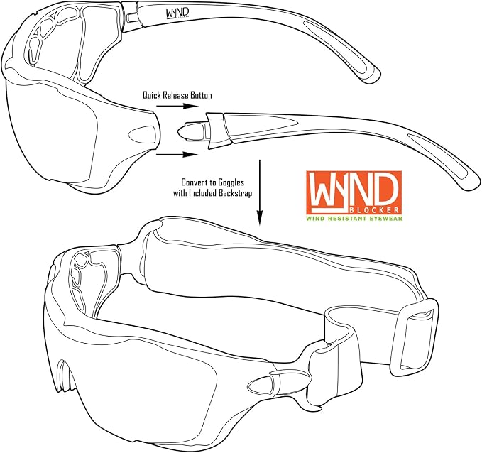 Polarized Large Motorcycle Riding Sunglasses Sports Wrap Glasses
