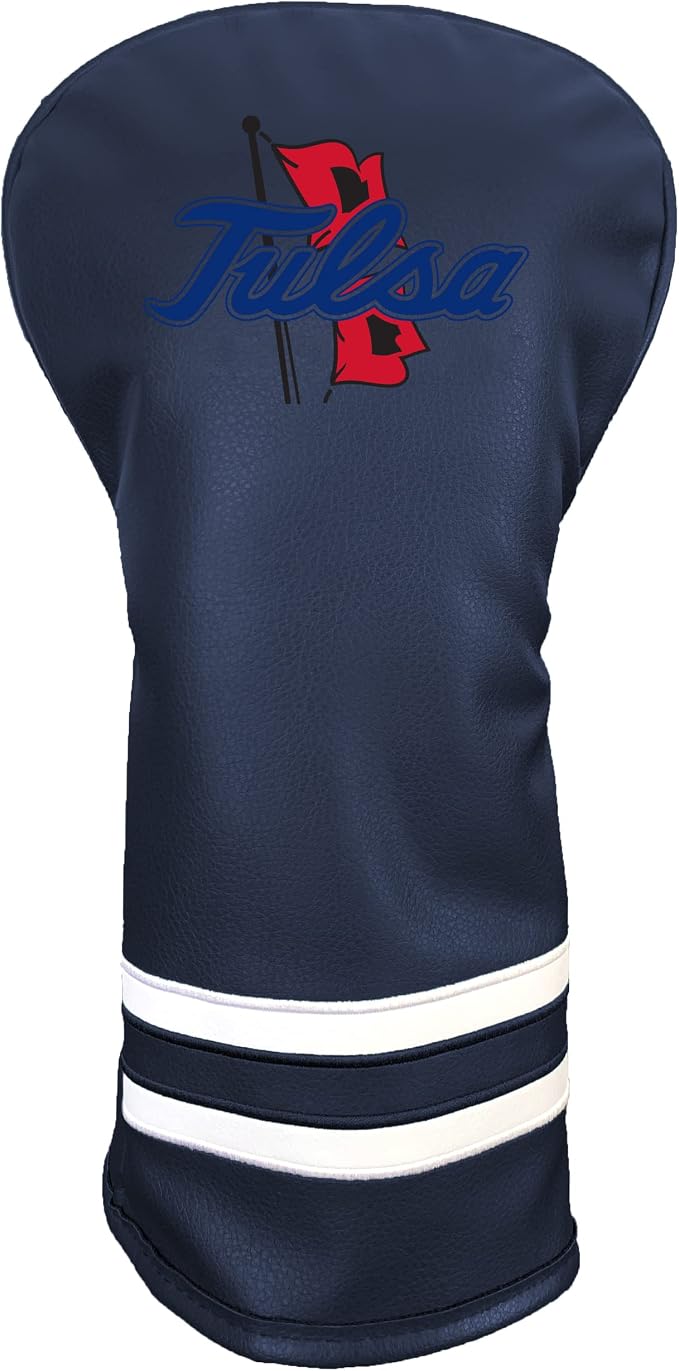 Team Golf NCAA Vintage Driver Golf Club Headcover (Printed), Form Fitting Design, Retro Design with Fleece Lining for Extra Club Protection