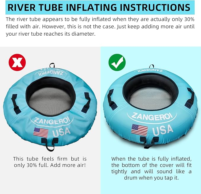 River Tube for Floating Heavy Duty Rubber River Tube, Sledding Float | Pool Closing Inner Tube | Truck Inner Tubes River Run Tubes for Floating Heavy Duty River Tubes for Floating