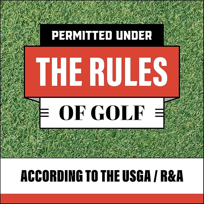 Putting Alignment Aid Tool - Golf Ball Marker - Rotate to Aim - Golf Gift Accessory for Men & Women Golfers - USGA Compliant