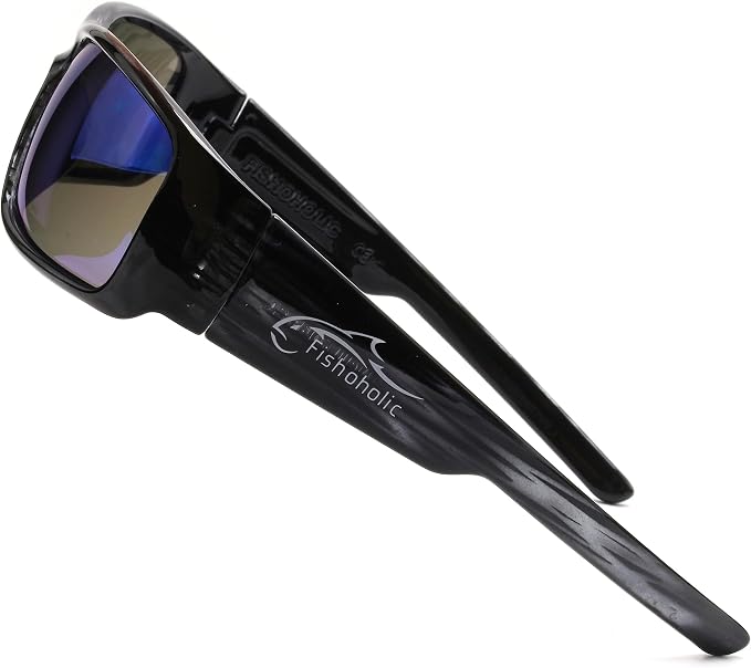Fishoholic Polarized Fishing Sunglasses UV400 (14 Options) Fishing Gift with Hard Case & Pouch