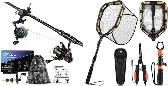 PLUSINNO Fishing Line Spooler,with Fish Claw Control Device